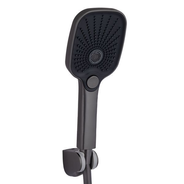 Смеситель для ванны Qtap Gemini (c душевым гарнитуром) QTGEM259GMB45684 Gunmetal Black PVD SD00051808 фото