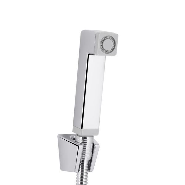Змішувач для раковини Qtap Gemini (з гігієнічним душем) QTGEM272CRW45691 Chrome/White, латунь, одноважільний SD00051815 фото