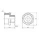 Ніпель редукційний SD Forte 1" х1/2" SF3592515 SD00002584 фото 2