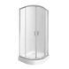 Набор Qtap душевая кабина Taurus CRM1099AC6 Clear 2020x900x900 мм + поддон Robin 309912C 90x90x12 см с сифоном SD00048947 фото 1