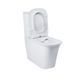 Унітаз-компакт Qtap Nando безобідковий з сидінням Soft-close QT12221222AW, підлоговий, білий колір SD00046563 фото 13