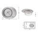Кухонная мойка Lidz 5745 0,6 мм Satin (LIDZ574506SAT) SD00027766 фото 2