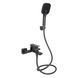 Смеситель для ванны Qtap Gemini (c душевым гарнитуром) QTGEM259GMB45684 Gunmetal Black PVD SD00051808 фото 1