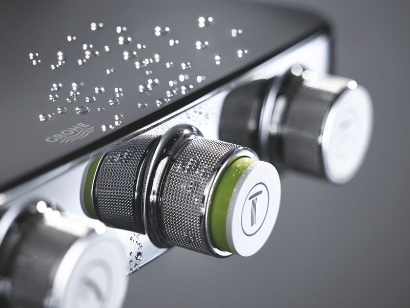 Душова система Grohe Euphoria SmartControl з термостатом та хромованим покриттям (26507000) 26507000 фото