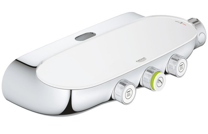 Душевая система с термостатом GROHE Rainshower SmartControl 360 мм, 5 режимов струи, хром (26250000) 26250000 фото