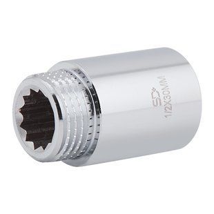 Подовжувач SD Plus 30х1/2" хром SD1301530 SD00010132 фото