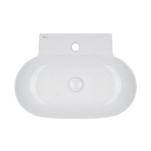 Раковина Qtap Cardinal 565х400х130 White з донним клапаном QT0411K177W SD00037249 фото