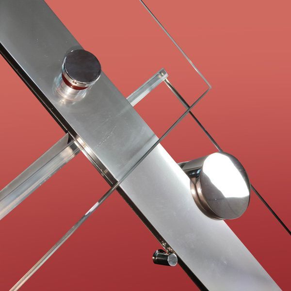 Бічна стінка для душової кабіни KOER SR SW01-90x200-TR-01, скло 8мм, хром, Easy Clean (KR5381) KR5381 фото
