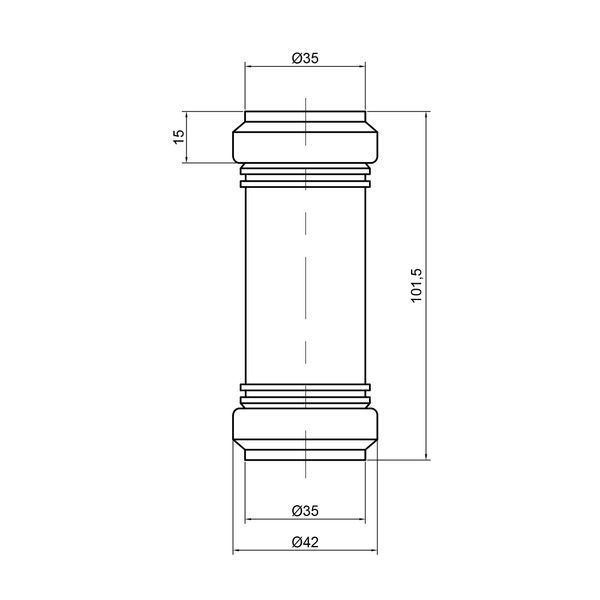 Муфта PPR каналізаційна TA Sewage 32 SD00034573 фото
