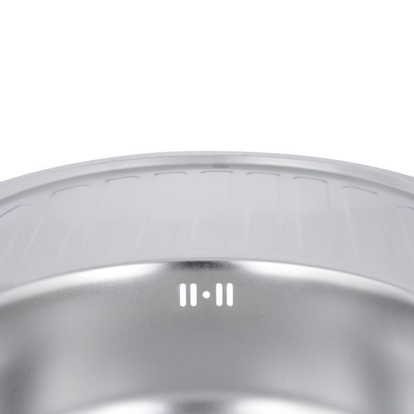 Кухонная мойка Lidz 7750 0,6 мм Satin (LIDZ775006SAT) SD00027776 фото
