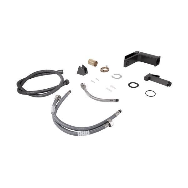 Змішувач для раковини Qtap Gemini (з гігієнічним душем) QTGEM272GMB45692 Gunmetal Black PVD, латунь SD00051816 фото