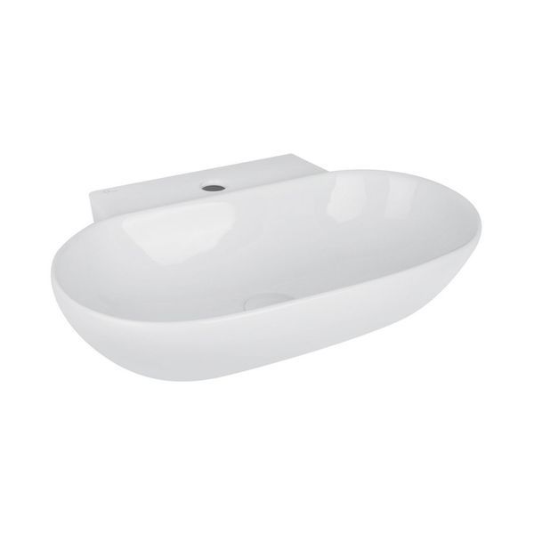 Раковина Qtap Cardinal 565х400х130 White с донным клапаном QT0411K177W SD00037249 фото