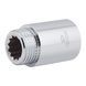 Подовжувач SD Plus 30х1/2" хром SD1301530 SD00010132 фото 1