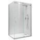 Бічна стінка для душової кабіни KOER SR SW01-90x200-TR-01, скло 8мм, хром, Easy Clean (KR5381) KR5381 фото 1