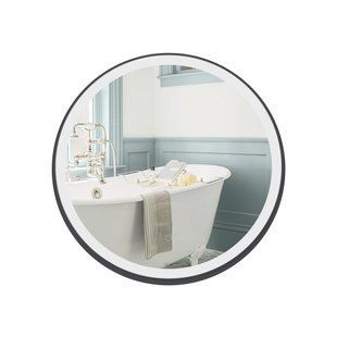 Дзеркало Qtap Robin R600 з LED-підсвічуванням Touch, з антизапотіванням, з димером, рег. темп. кольори (3000-6500K) QT13786501B SD00045774 фото