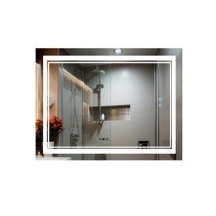 Дзеркало Qtap Cardinal 1200х800 з LED-підсвічуванням Touch, з антизапітнінням, з диммером, рег. темп. кольори (3000-6500K) QT0478C12080 SD00052328 фото