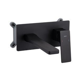 Смеситель для раковины Qtap Gemini скрытого монтажа QTGEM273BLM45694 Black Matt SD00051818 фото