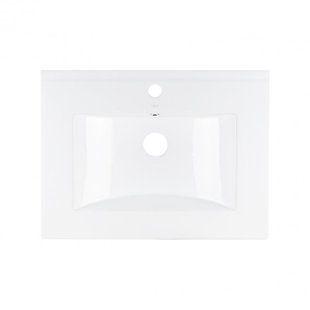 Раковина Qtap Albatross 600х460х180 White без донного клапану QT01113060CW1 SD00050377 фото