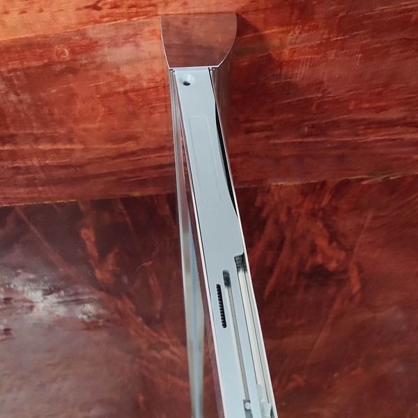 Дверь в нишу Koer SR SD05-120x200-TR-01 с прозрачным стеклом 6мм, хром (KR5405) KR5405 фото