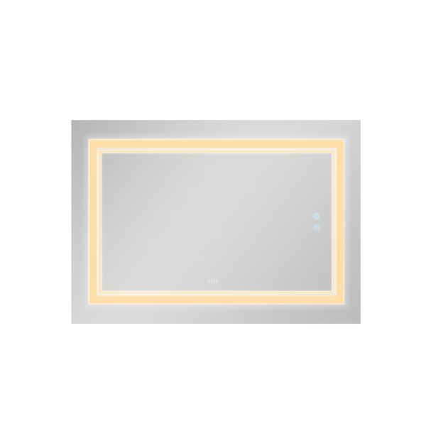 Зеркало Qtap Cardinal 1200х800 с LED-подсветкой Touch, с антизапотеванием, с диммером, рег. темп. цвета (3000-6500K) QT0478C12080 SD00052328 фото