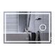 Дзеркало Mixxus Premium QUADRO MR20-100x70 (LED Touch, Anti-fog, димер, лінза) (MP6622) MP6622 фото 1