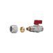 Кран шаровой обжимной SD Forte 16х1/2" НР SF262W15 SD00021115 фото 4