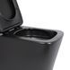 Унітаз підвісний Qtap Tern New Ultra Quiet безобідковий з сидінням Soft-close MATT BLACK QT17332303ASMB SD00052572 фото 5