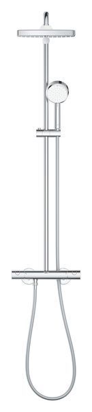Душевая система с термостатом Grohe New Tempesta, хром, 2 режима, Германия (26689000) 26689000 фото