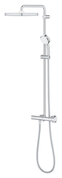 Душевая система с термостатом Grohe New Tempesta, хром, 2 режима, Германия (26689000) 26689000 фото