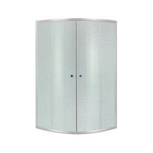 Душевая кабина Lidz Latwa SC90x90.SAT.MID.FR, стекло Frost 4 мм без поддона, высота 175 см, полукруглая SD00047615 фото