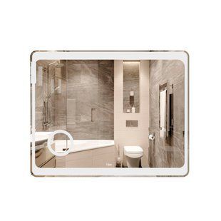 Дзеркало Qtap Aquarius 1000х800 з LED-підсвічуванням, лінза, QT2178141980100W SD00045775 фото