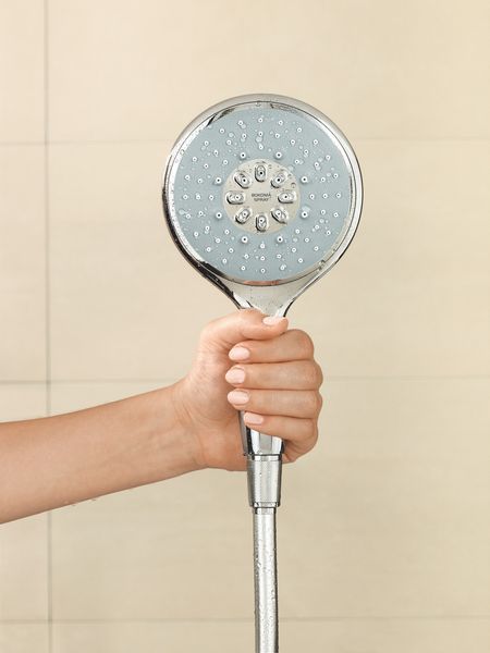 Душевой гарнитур Grohe Power&Soul со штангой, 4 режима струи, хром (27738000) 27738000 фото