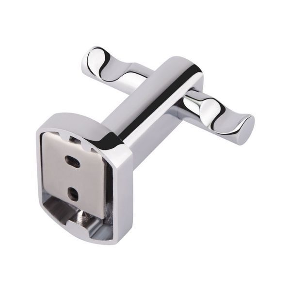 Гачок Qtap Liberty подвійний QTLIBCRM1154 Chrome, настінний, латунь, глянцева поверхня SD00031274 фото