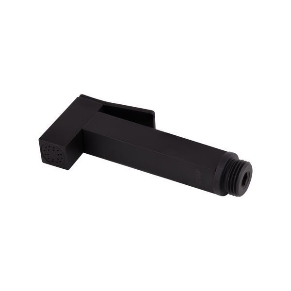 Набір для гігієнічного душу Qtap Inspai-Varius прямокутний QT259710842859NB Black Matt, змішувач, шланг SD00048969 фото