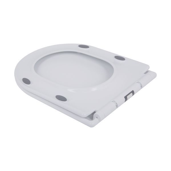 Унітаз-компакт Qtap Presto безобідковий з сидінням Soft-close QT24221217AW, підлоговий, білий колір SD00045982 фото