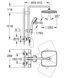 Душевая система с термостатом Grohe New Tempesta, хром, 2 режима, Германия (26689000) 26689000 фото 10