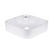 Комплект Qtap Stork: Раковина накладна квадратна 430x430x120 мм White + Донний клапан PU02 SD00053442 фото 3