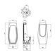 Пісуар підлоговий Qtap Stork 430х340х920 White QT1588HDU900W SD00045965 фото 5