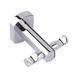 Гачок Qtap Liberty подвійний QTLIBCRM1154 Chrome, настінний, латунь, глянцева поверхня SD00031274 фото 3