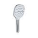 Лійка для ручного душу Qtap Rucni 240x120 мм округла QTRUC125CRM45781 Chrome/White SD00051905 фото 1