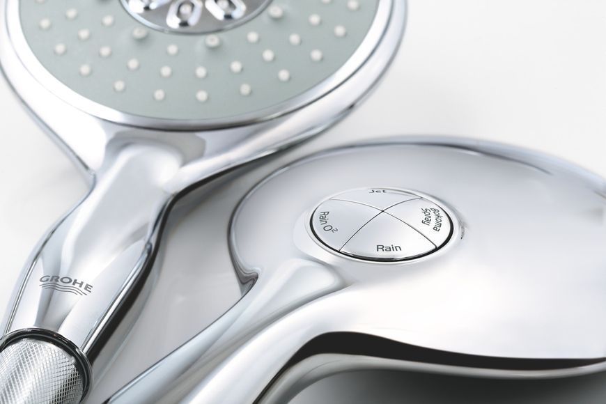 Душевой гарнитур Grohe Power&Soul со штангой, 4 режима струи, хром (27738000) 27738000 фото