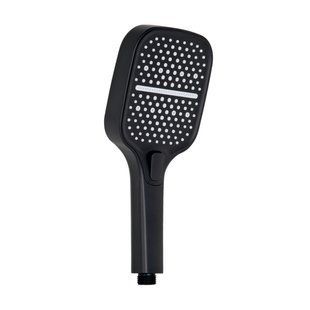 Лійка для ручного душу Qtap Rucni 260x120 мм округла QTRUC125BLM45782 Black Matt SD00051906 фото