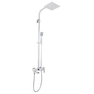 Душова колонка MIXXUS PREMIUM FRANCO 009-J з змішувачем, хром, латунь, 3 режими (MI2845) MI2845 фото