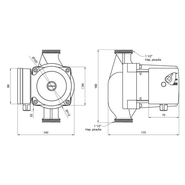 Насос циркуляційний Thermo Alliance LPS 25/80/180 SD00047130 фото