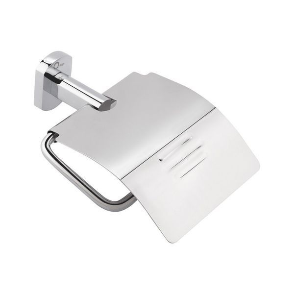 Тримач для туалетного паперу Qtap Liberty QTLIBCRM1151 Chrome, настінний, з латуні, глянцева поверхня SD00031279 фото