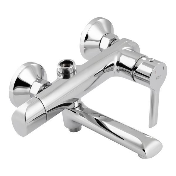 Душевая система универсальная Qtap Grand на три потребителя (с изливом) QTGRACRM1004 Chrome, хромированная, латунь SD00039604 фото