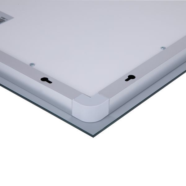 Дзеркало Lidz Kubis 600х800 з LED-підсвічуванням Touch, з антизапотіванням, з диммером, рег. яскравості LD78LF9376080 SD00052336 фото