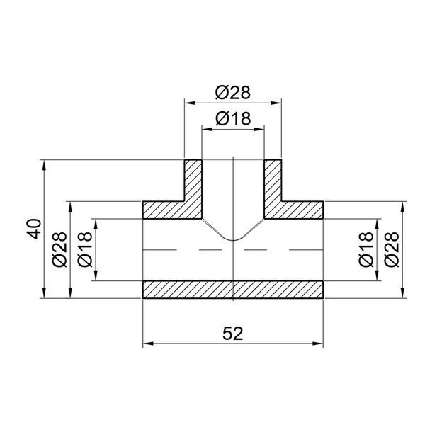 Трійник PPR Thermo Alliance 20 SD00029350 фото