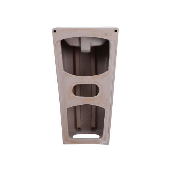 Комплект Qtap Tern: Раковина напольная моноблок 440х380х830 мм White + Донный клапан PU02O SD00053444 фото