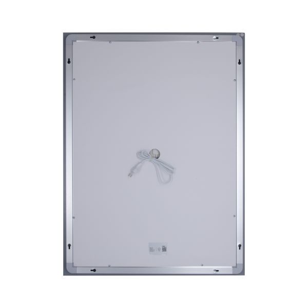 Дзеркало Lidz Kubis 600х800 з LED-підсвічуванням Touch, з антизапотіванням, з диммером, рег. яскравості LD78LF9376080 SD00052336 фото